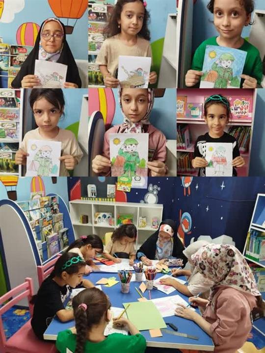 رنگ آمیزی دفاع مقدس